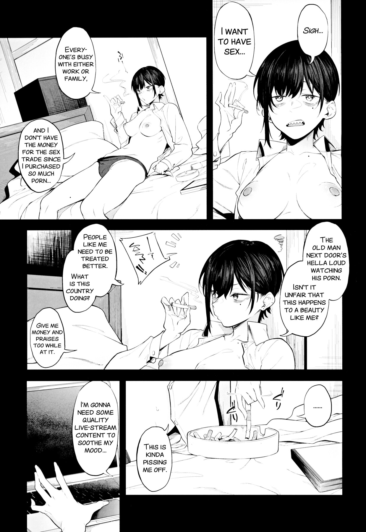 Hentai Manga Comic-Eroticism and Tsukkomi ~An Adult Live-Stream Story~-Read-4